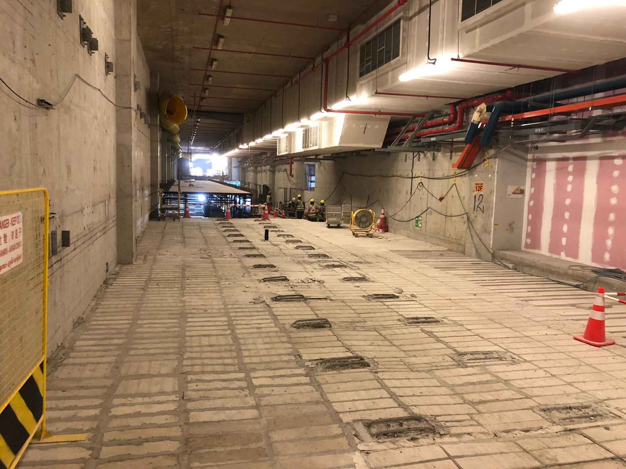 A&A Works to CCL Marina Bay Station